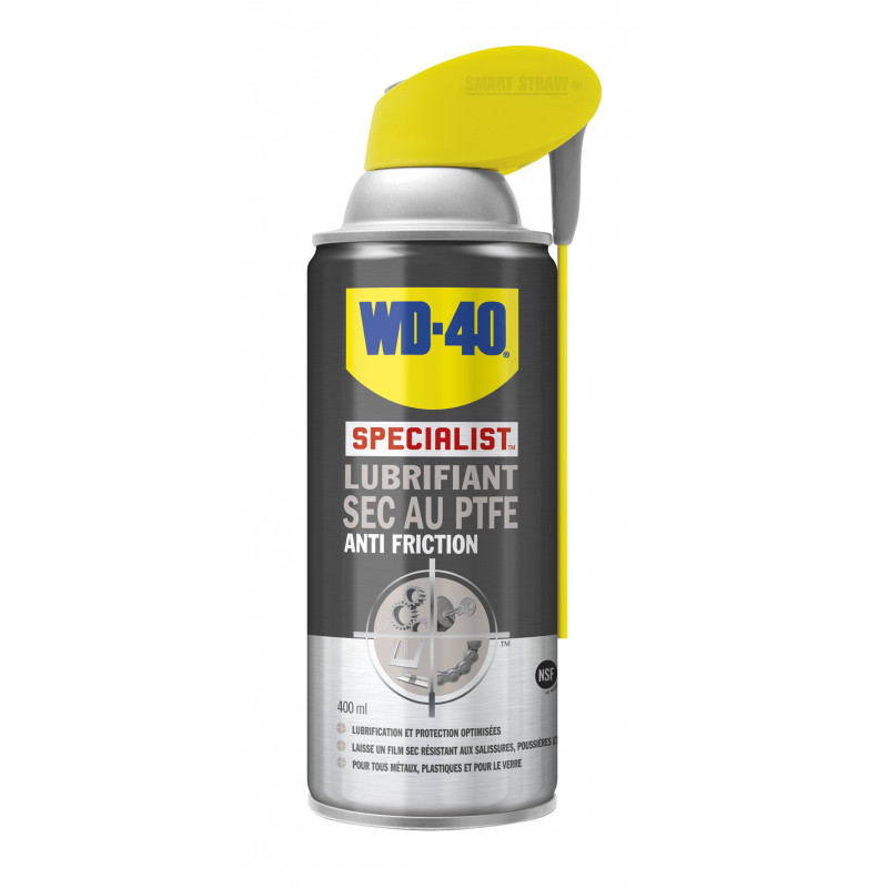 33394 - WD-40 SPECIALISTE LUBRIFIANT SEC PTFE 400ML 33394 - WD-40 SPECIALISTE LUBRIFIANT SEC PTFE 400ML