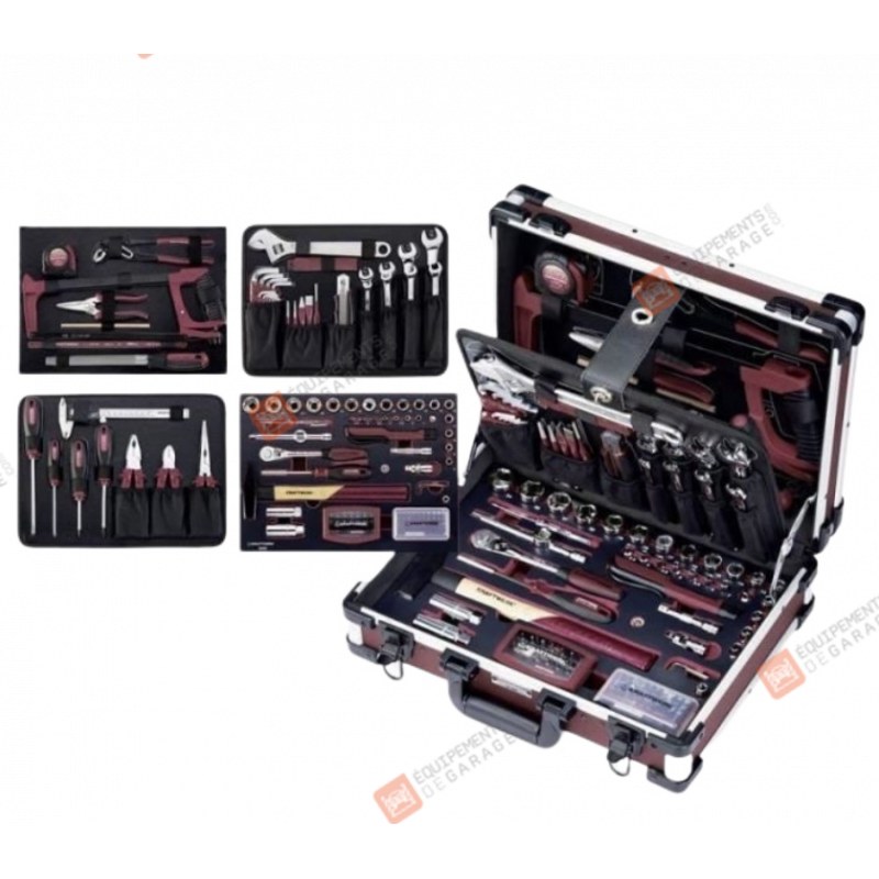 3946 - COFFRET DE 151 OUTILS PROFESSIONNEL ALUPRO