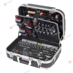 202.100.100 - COFFRET D'OUTILS B100, ABS, 1/4" + 1/2", 170 PCS.